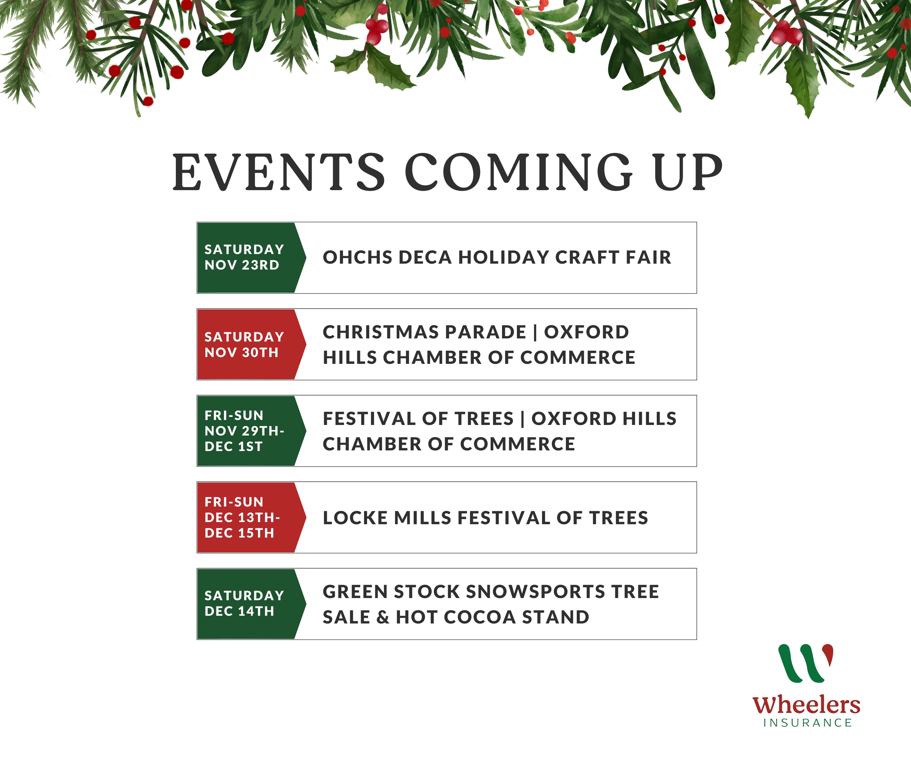 Oxford Hills Maine Events