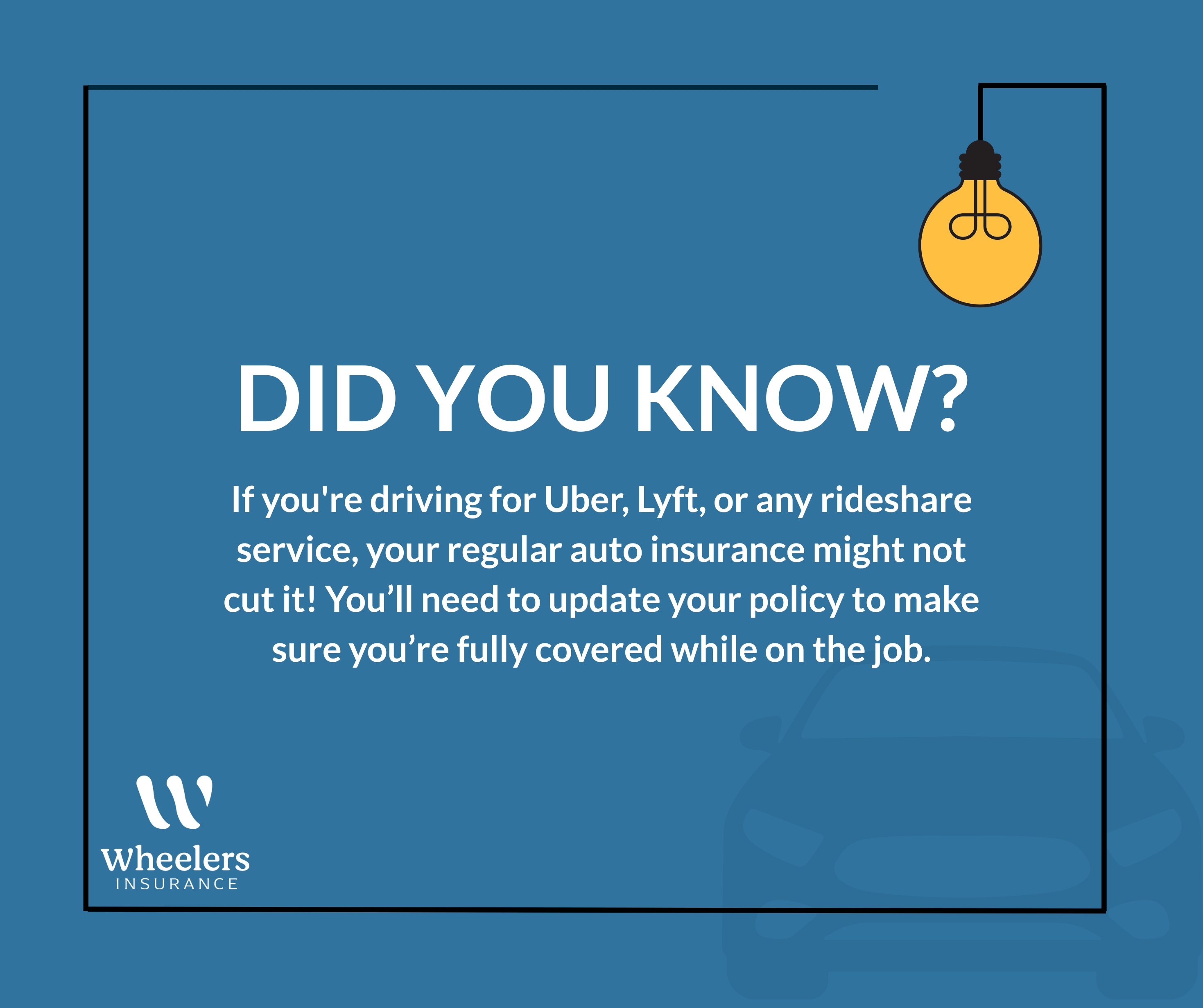 rideshare insurance